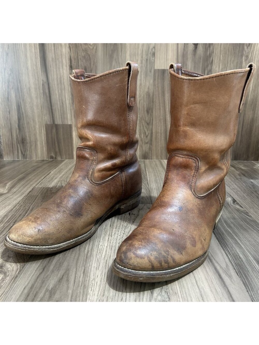 Red Wing 1155 Vintage Pull On Work Boots Mens 12 EEE